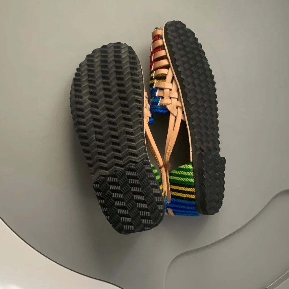 Tradicional shoes Colorful Woven Girl Sandals